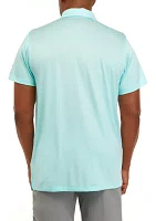 Big & Tall Pro Spin Fine Line Short Sleeve Golf Polo Shirt