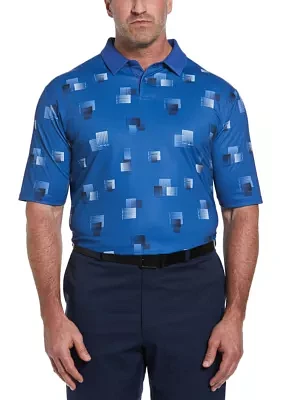 Big & Tall Printed Polo Shirt