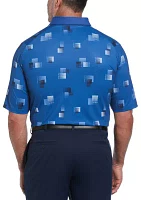 Big & Tall Printed Polo Shirt