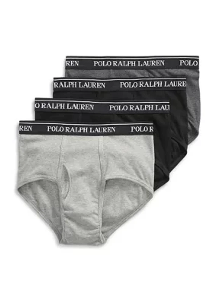 Mid Rise Briefs - 4 Pack