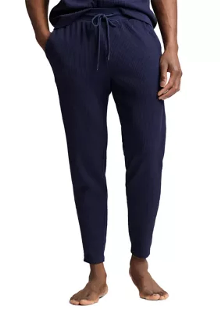 Knit Seersucker Pajama Pants