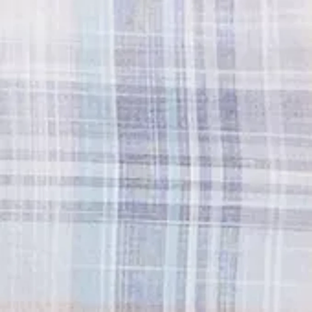 Men's Short Sleeve Cotton Plaid Shirt