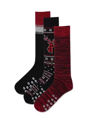 Non Skid Crew Socks - Gift Box