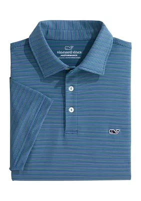 Men's St. Jean Stripe Sankaty Polo Shirt