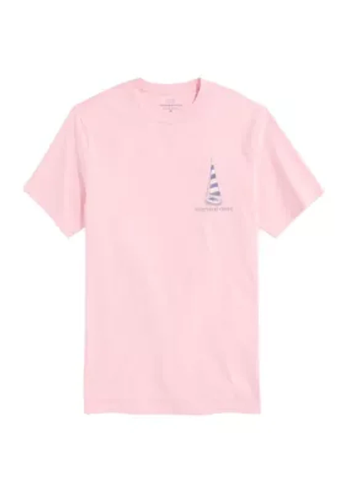 Men's Sunset Sails Short Sleeve Graphic T-Shirt