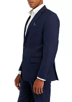 Single Breasted Solid Sport Coat