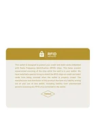 Derrick Leather RFID Bifold with Flip ID Wallet