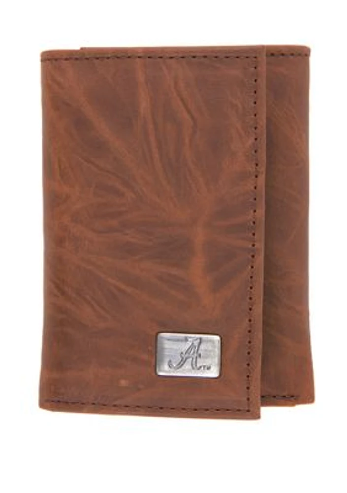 NCAA Alabama Crimson Tide Tri Fold Wallet