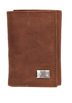 NCAA Illinois Fighting Illini Tri Fold Wallet