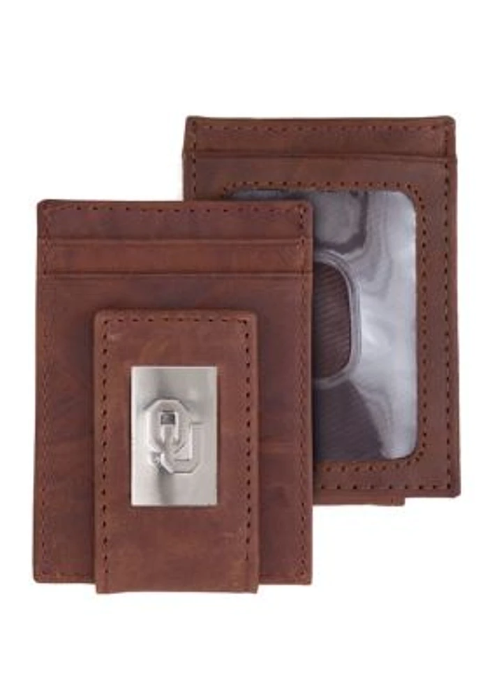 NCAA Oklahoma Sooners Front Pocket Wallet