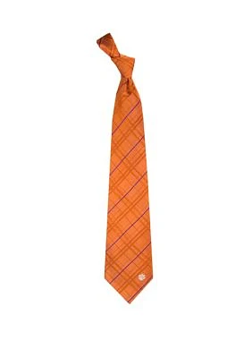 NCAA Clemson Tigers Oxford Woven Tie