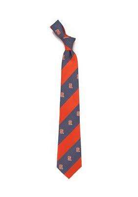 NCAA Syracuse Orange Geo Stripe Tie