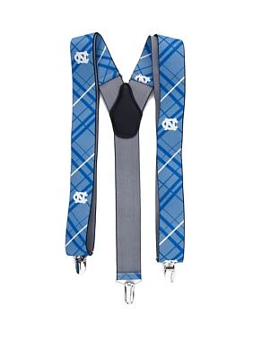 NCAA North Carolina Tar heels Oxford Suspenders