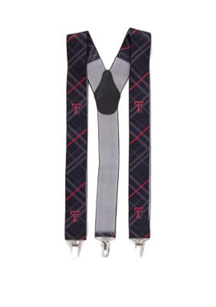 NCAA Texas Tech Red Raiders Oxford Suspenders