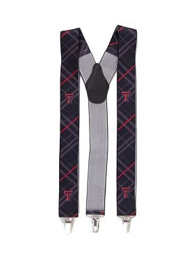 NCAA Texas Tech Red Raiders Oxford Suspenders