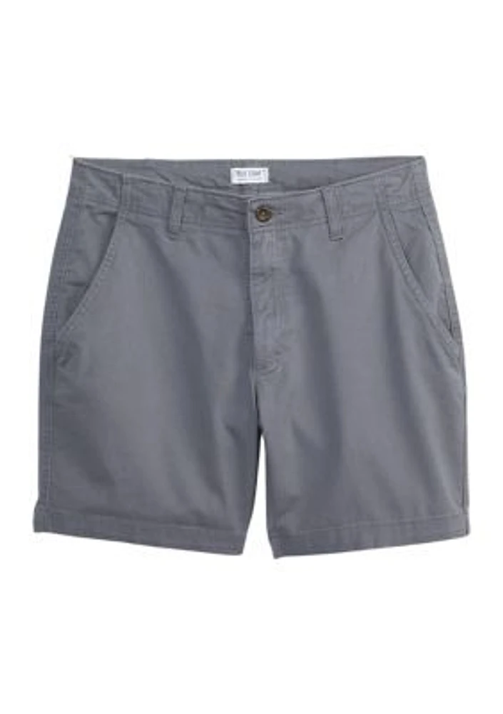 Juniors' 7" Stretch Twill Short