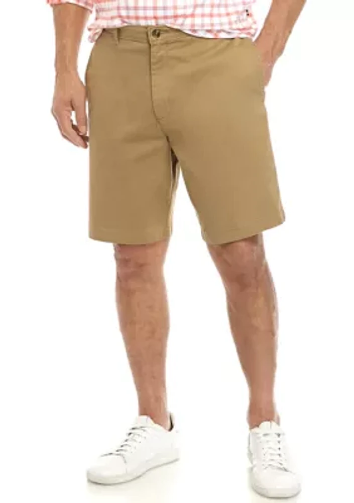 Comfort Flex 9 Inch Twill Shorts