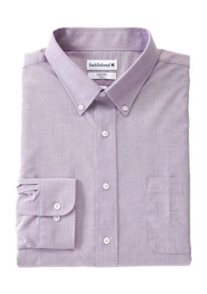 Men's Tall Button Down Collar Oxford Shirt