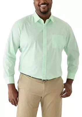 Big & Tall Solid Dress Shirt