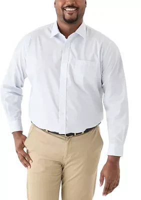 Big & Tall Solid Dress Shirt