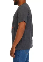 Big & Tall Short Sleeve Budweiser Graphic T-Shirt