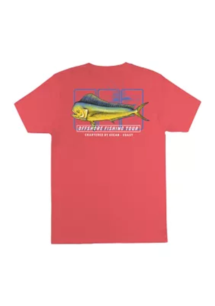 Offshore Fishing Tour Graphic T-Shirt