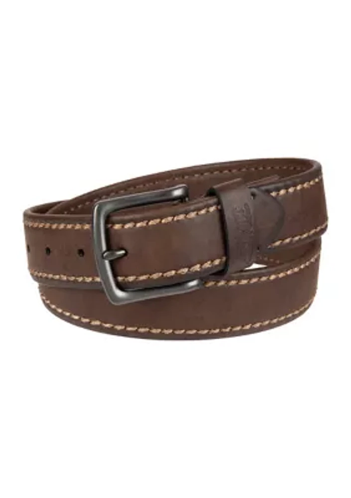 Stretch Belt with Heavy Stitching