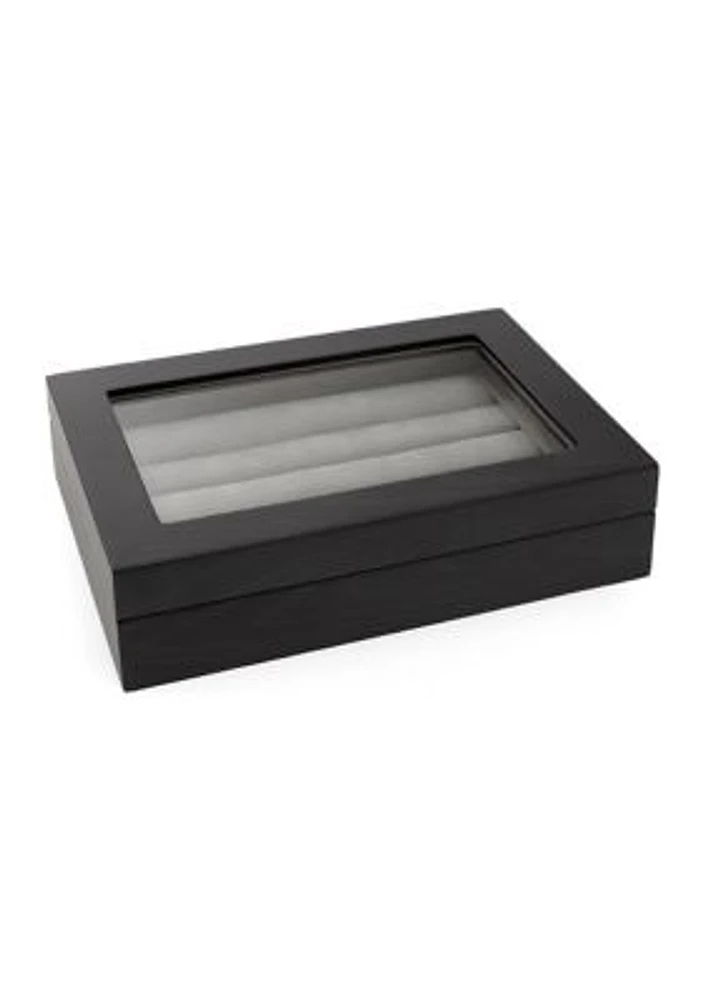 Onyx Cufflinks Collector's Case - 36 pairs