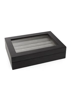 Onyx Cufflinks Collector's Case - 36 pairs