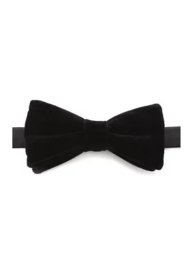 Black Velvet Bow Tie