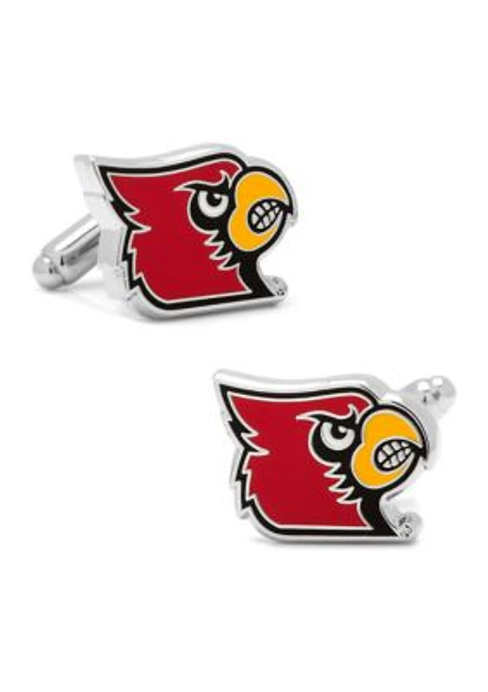 NCAA University of Louisville Cardinals Cufflinks