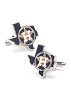 MLB Houston Astros State Shaped Cufflinks