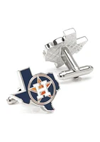 MLB Houston Astros State Shaped Cufflinks