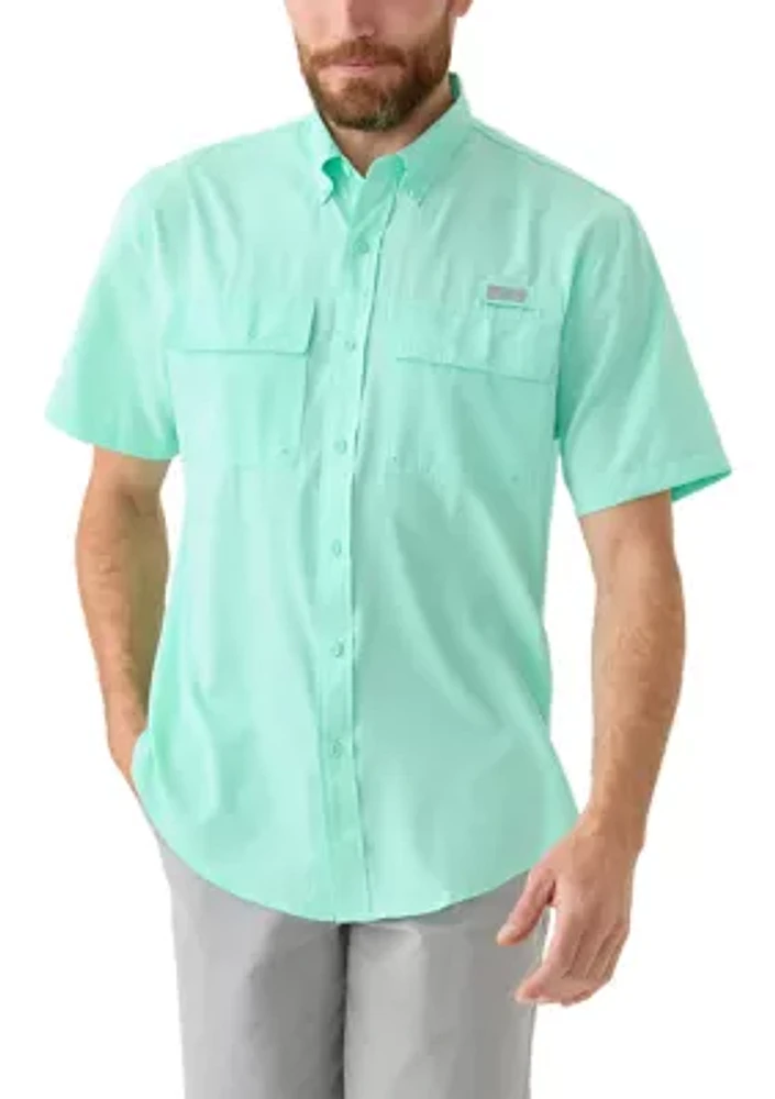Short Sleeve Solid Fishing Shirt