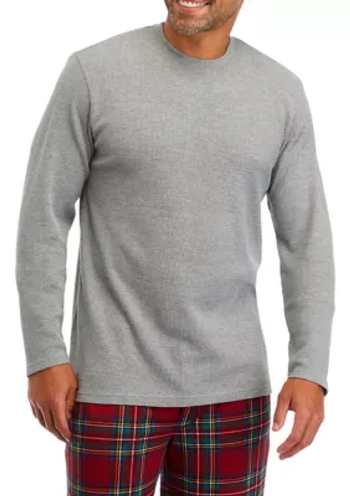 Waffle Pajama Shirt