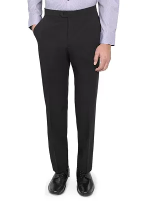 Men's Slim Fit Black Tuxedo Pants