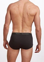 Big & Tall Premium 100% Cotton Brief Underwear- 3 Pack