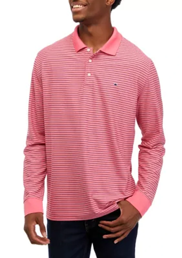 Long Sleeve Piqué Polo Shirt