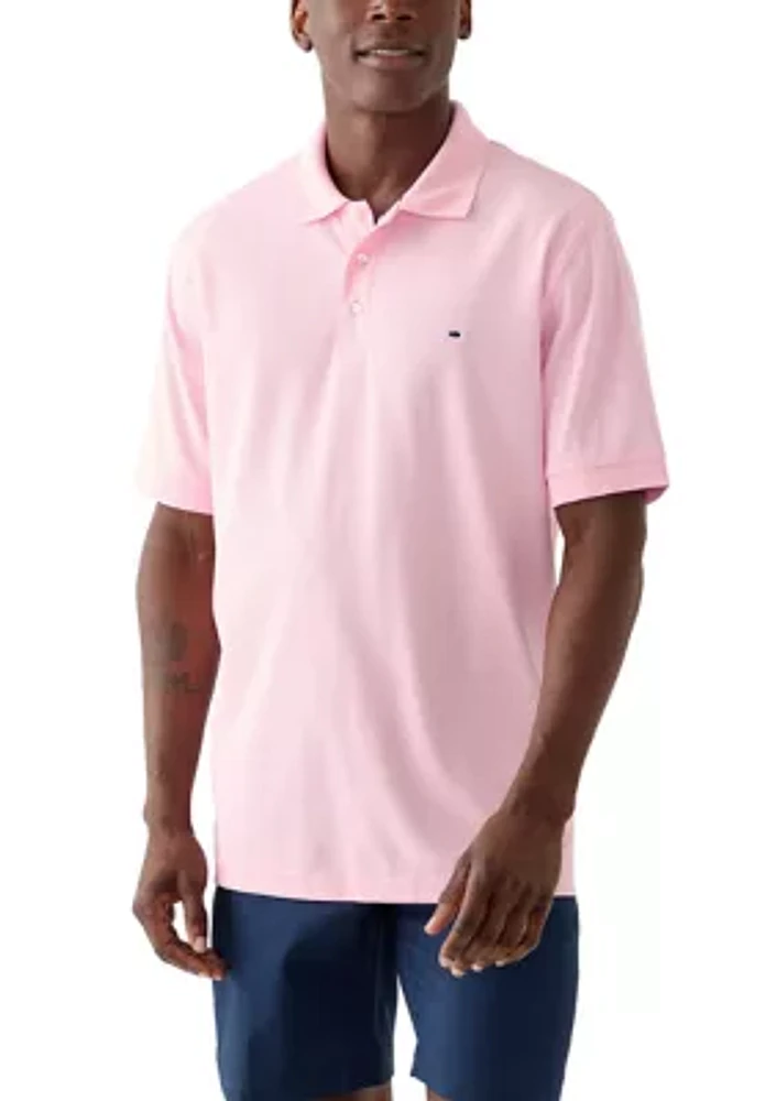 Short Sleeve Piqué Polo Shirt
