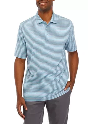 Stripe Brushed Polo Shirt