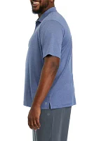 Big & Tall Short Sleeve Performance Polo Shirt