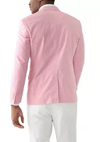 Chambray Solid Suit Separate Jacket