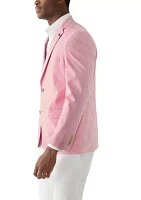 Chambray Solid Suit Separate Jacket