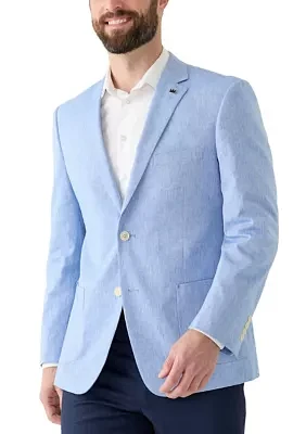 Blue Linen Sport Coat