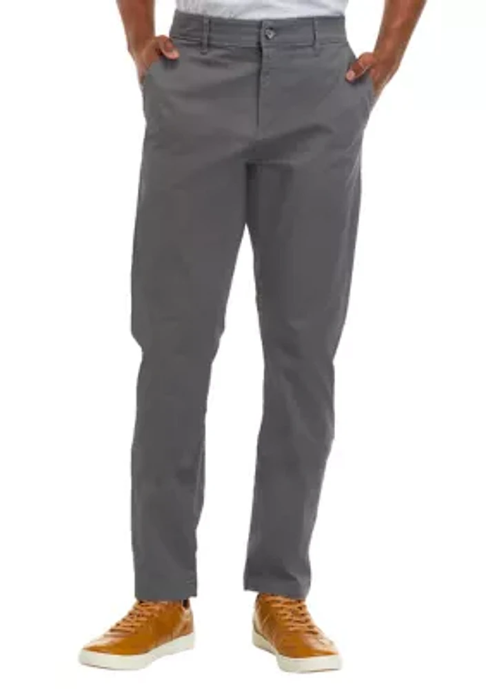 Flex Waist Slim Fit Chino Pants