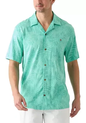 Short Sleeve Printed Camp Shirt