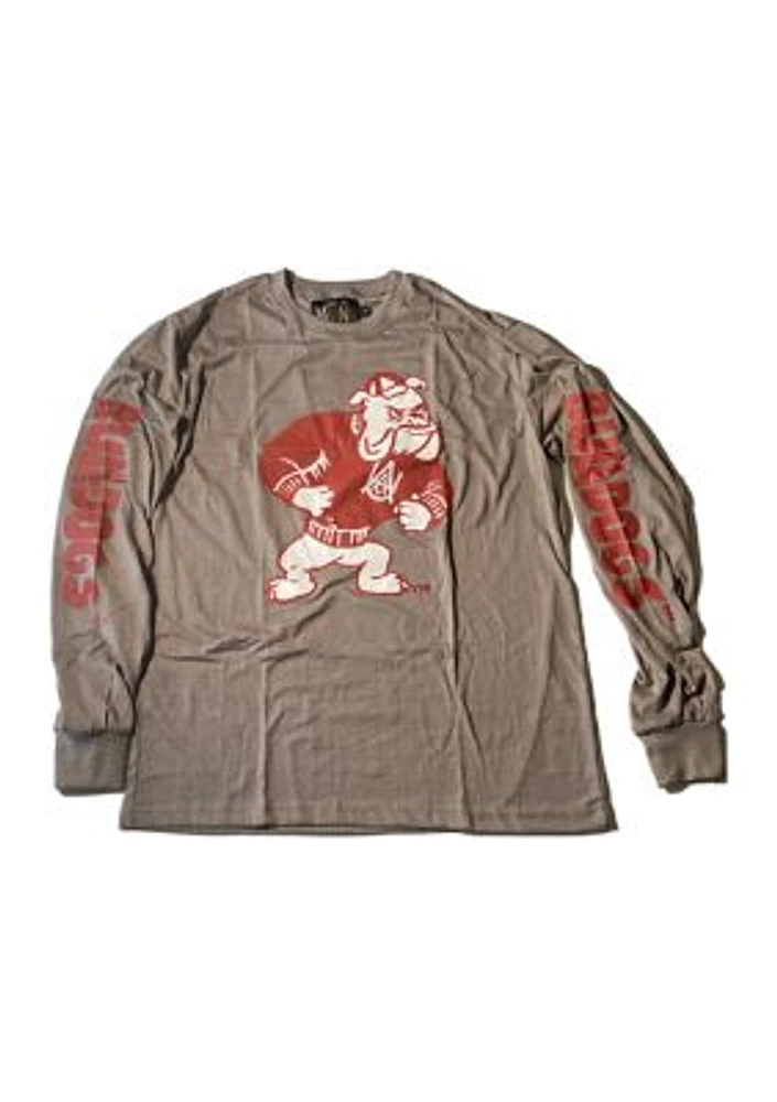 HBCU Alabama A&M Bulldogs Long Sleeve Graphic T-Shirt