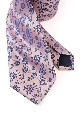 Simple Floral Printed Tie