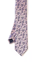 Simple Floral Printed Tie