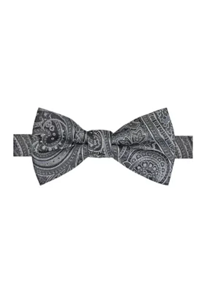 Men's Paisley Undertone Printed Bowtie